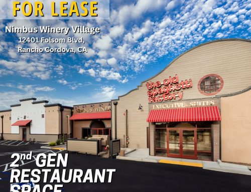 Three Turnkey Restaurant Spaces Now Available in Rancho Cordova