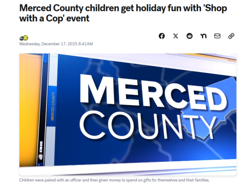 Ethan Conrad Properties Continues 30+ Year Tradition Supporting Shop with a Cop in Merced