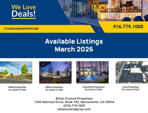 Sacramento Commercial Real Estate Listings – Retail, Office, Industrial & Land | Ethan Conrad Properties