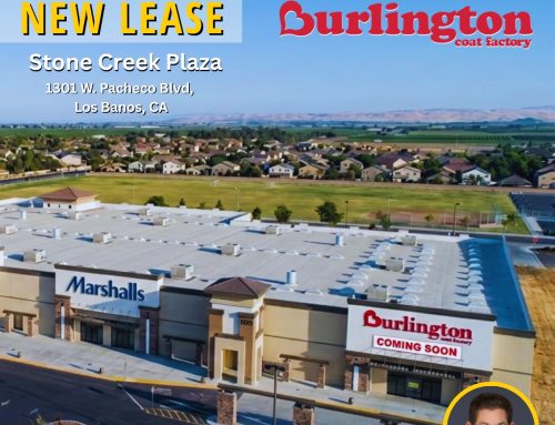 Burlington Lease in Los Banos CA | 1301 W Pacheco Blvd Fully Leased Retail Center