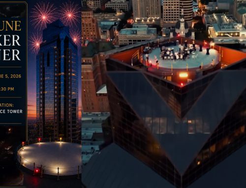 The ECP Brokers Helipad BBQ on the Top of the Renaissance Tower was Epic!