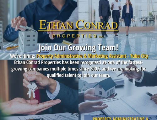 Property Administrative & Marketing Assistant Jobs in Sacramento | Ethan Conrad Properties Careers