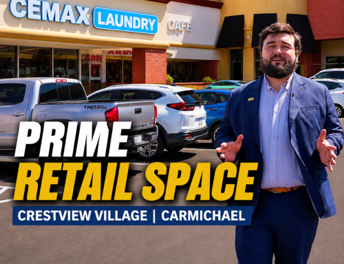 Discover your next business location at Crestview Village Shopping Center in Carmichael!